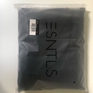 ESNTLS Navy nylon cargo pants in size L